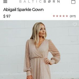 Abigail Sparkle Gown from Baltic Born